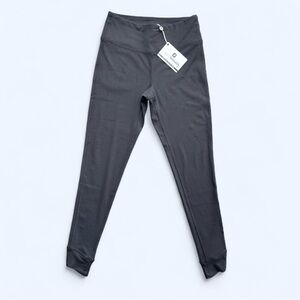 FootJoy Ankle Length Rib Block Leggings in Black Size XS NWT Golf Athletic